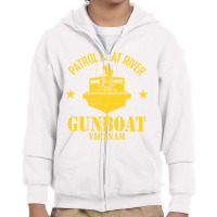 Patrol Boat River   Gunboat Vietnam T Shirt Youth Zipper Hoodie | Artistshot