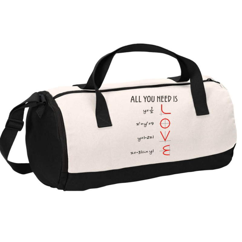 All You Need Is Love Equations Duffel Bag | Artistshot