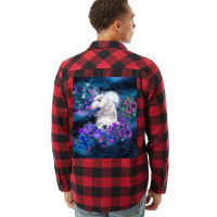 Unicorn And Stars Flannel Shirt | Artistshot