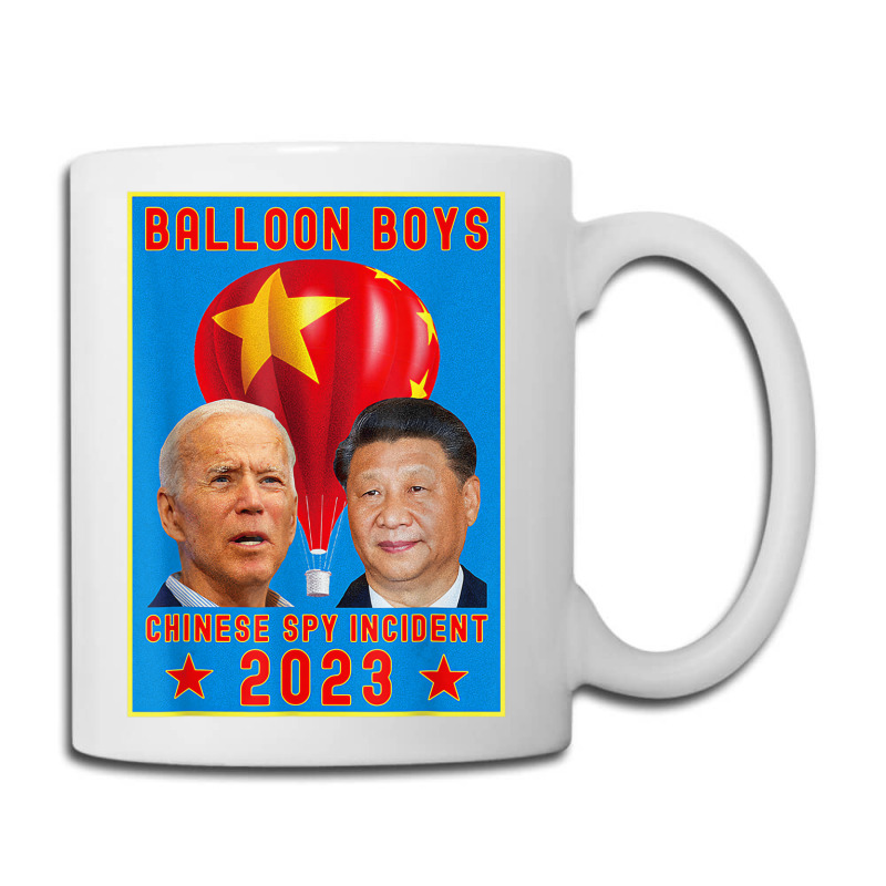 Joe Biden Vs Xi Jinping   Chinese Surveillance Bal Coffee Mug | Artistshot