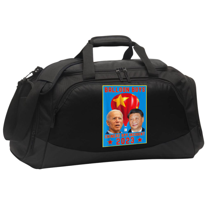 Joe Biden Vs Xi Jinping   Chinese Surveillance Bal Active Duffel | Artistshot