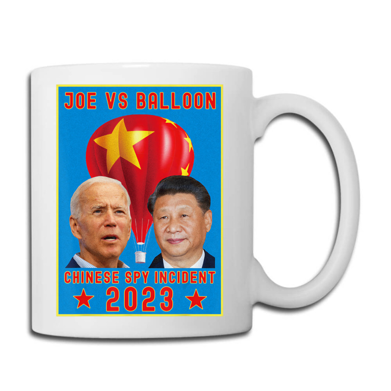 Joe Biden Vs Xi Jinping Chinese Surveillance Ballo Coffee Mug by voutsro | Artistshot