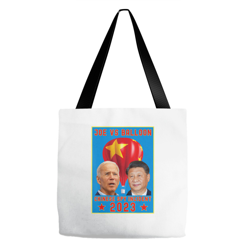 Joe Biden Vs Xi Jinping Chinese Surveillance Ballo Tote Bags by voutsro | Artistshot