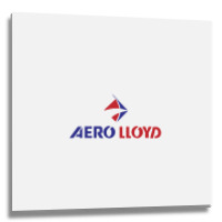 Baffling Aero Lloyd Metal Print Square | Artistshot