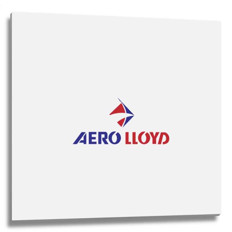 Baffling Aero Lloyd Metal Print Square | Artistshot