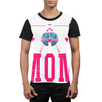 Helicopter Mom Pilot Funny Aviation Aircraft T Shi Graphic T-shirt | Artistshot