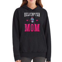 Helicopter Mom Pilot Funny Aviation Aircraft T Shi Vintage Hoodie | Artistshot