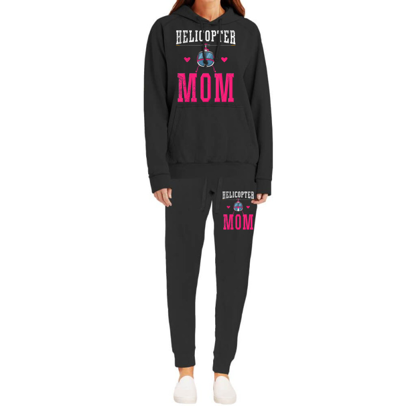 Helicopter Mom Pilot Funny Aviation Aircraft T Shi Hoodie & Jogger Set | Artistshot