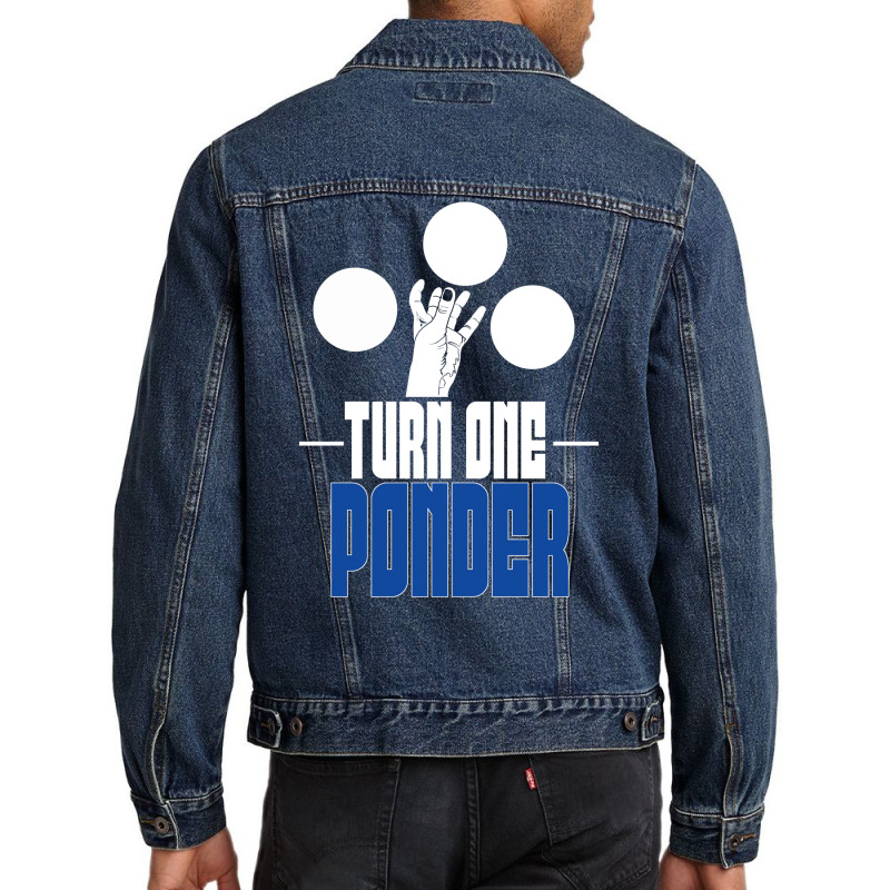 Turn One Ponder Men Denim Jacket | Artistshot