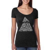 Hail Satan Women's Triblend Scoop T-shirt | Artistshot