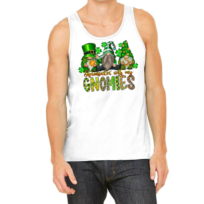 Shamrockin With My Gnomies Tank Top by SublimationCraftShop | Artistshot