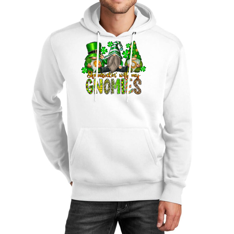 Shamrockin With My Gnomies Unisex Hoodie by SublimationCraftShop | Artistshot