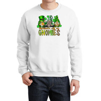 Shamrockin With My Gnomies Crewneck Sweatshirt | Artistshot