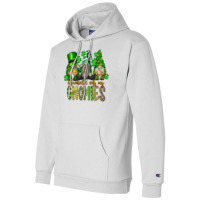 Shamrockin With My Gnomies Champion Hoodie | Artistshot