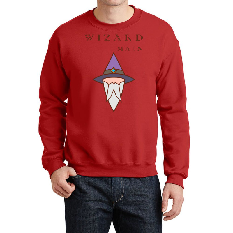 Wizard Main Crewneck Sweatshirt by slavissweersq | Artistshot