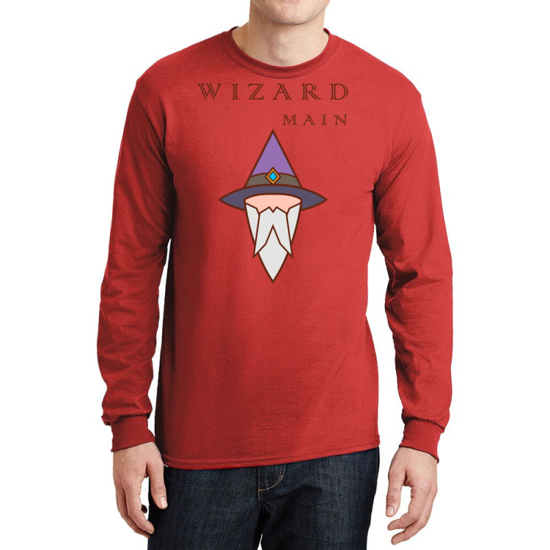 Wizard Main Long Sleeve Shirts by slavissweersq | Artistshot