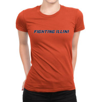 Fighting Illini, Apparel Ladies Fitted T-shirt | Artistshot