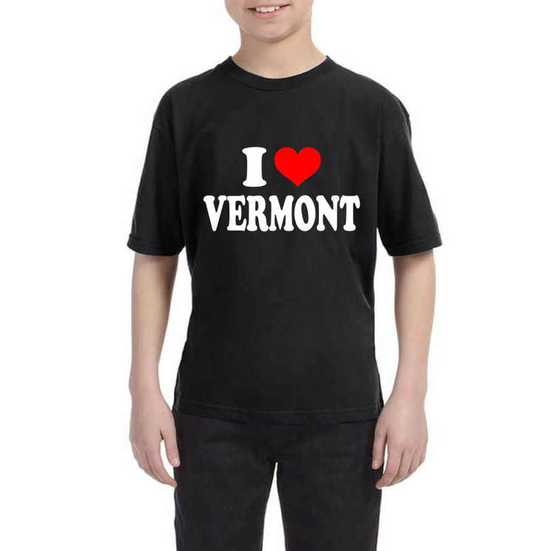 I Love Vermont T Shirt Youth Tee | Artistshot