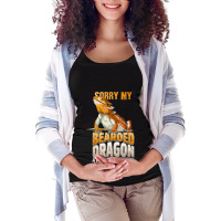 Sorry My Bearded Dragon Ate My Homework Funny Liza Maternity Scoop Neck T-shirt | Artistshot