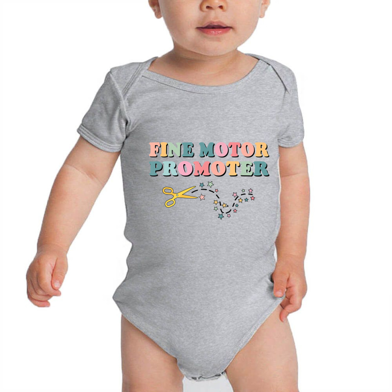 Fine Motor Promoter Occupational Therapy Ot Job Th Baby Bodysuit | Artistshot