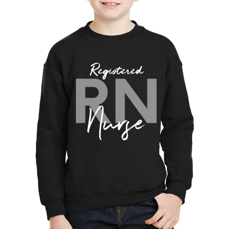 Registered Nurse Rn Emergency Room Nurse Sweatshir Youth Sweatshirt | Artistshot