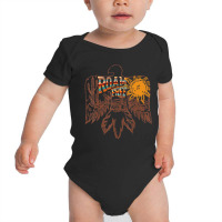 Roam Free Native American Indian Thunderbird Symbo Baby Bodysuit | Artistshot