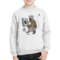 Monkey In The Mirror Youth Sweatshirt | Artistshot