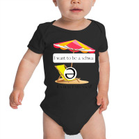 I Want To Be A Schwa, It's Never Stressed! T Shirt Baby Bodysuit | Artistshot