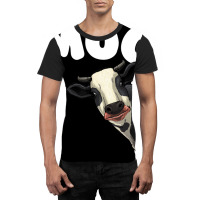 Funny Cow Design For Men Women Cow Farmer Dairy Fa Graphic T-shirt | Artistshot