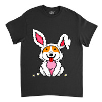 Cute Corgi Easter Bunny Costume Kids Design Classic T-shirt | Artistshot