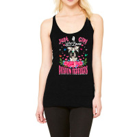 Cute Dog Lover Just A Girl Who Loves Boston Terrie Racerback Tank | Artistshot