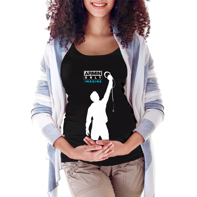 Armin Van Buuren Imagine Tour 2022 Maternity Scoop Neck T-shirt by zirdunzard | Artistshot