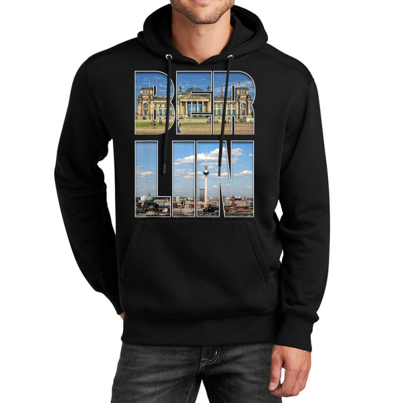 Berlin Germany Cityscape Travel Visitor Traveler T Unisex Hoodie | Artistshot