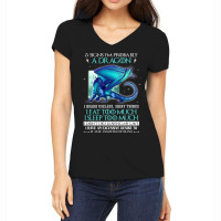 5 Signs Im Probably A Dragon Funny For Dragon Love Women's V-neck T-shirt | Artistshot