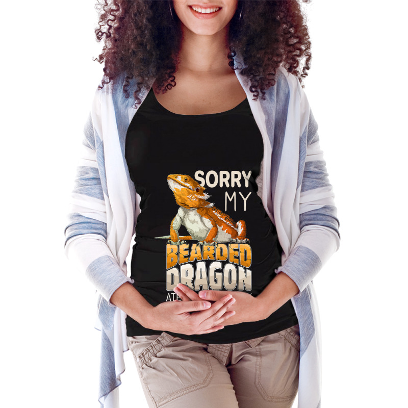 Sorry My Bearded Dragon Ate My Homework Teacher St Maternity Scoop Neck T-shirt by spreesgomez | Artistshot