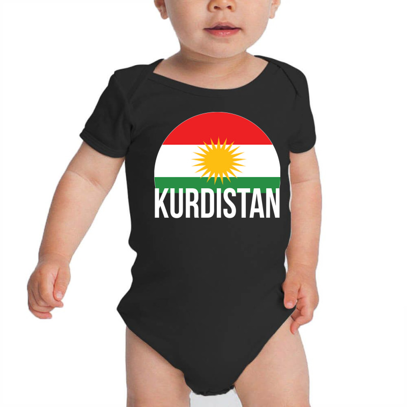 Kurdistan Kurds Syria Iraq Gift   Turkey Flag For Baby Bodysuit by ChuArt. | Artistshot