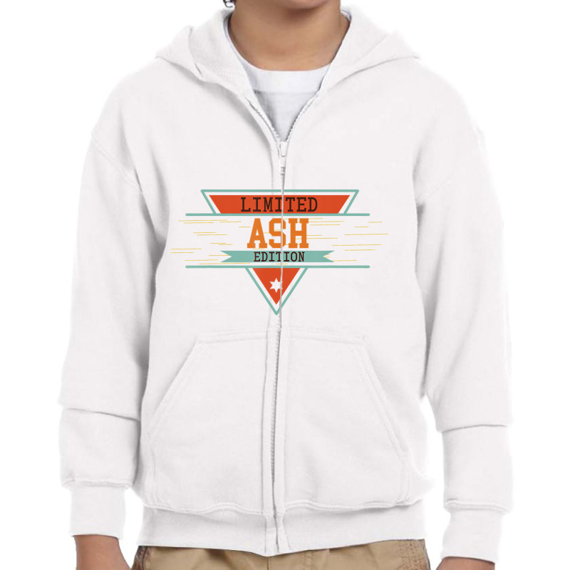 Limited Ash Edition T Shirt Youth Zipper Hoodie by voutsro | Artistshot