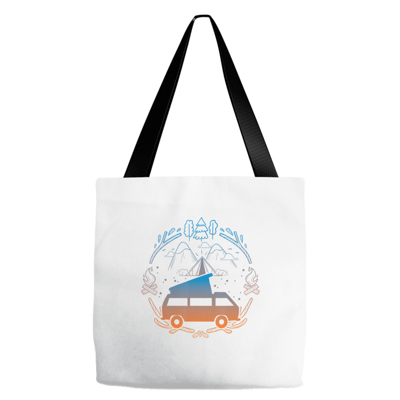 Van Life Design   Vanagon Van Bus Dipper Campfire Tote Bags | Artistshot