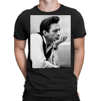 Johnny Cash-thinking T-shirt | Artistshot