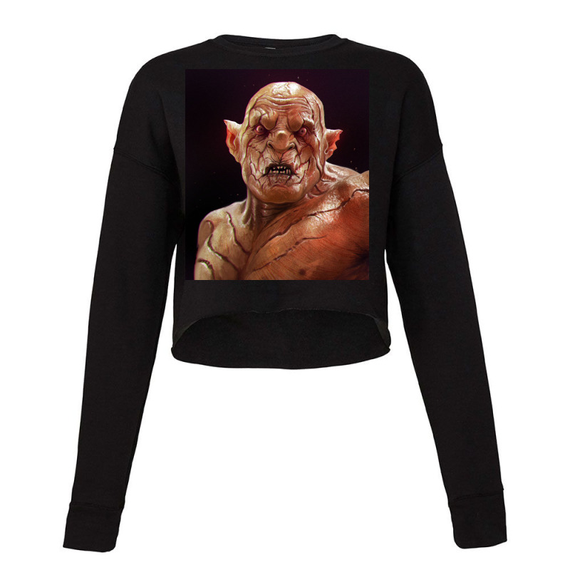 Azog Cropped Sweater by kalmahul | Artistshot