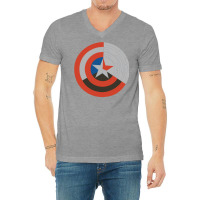 Cap’s Shield V-neck Tee | Artistshot