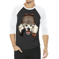 Poodle Detective Poodle Dog Lover 3/4 Sleeve Shirt | Artistshot