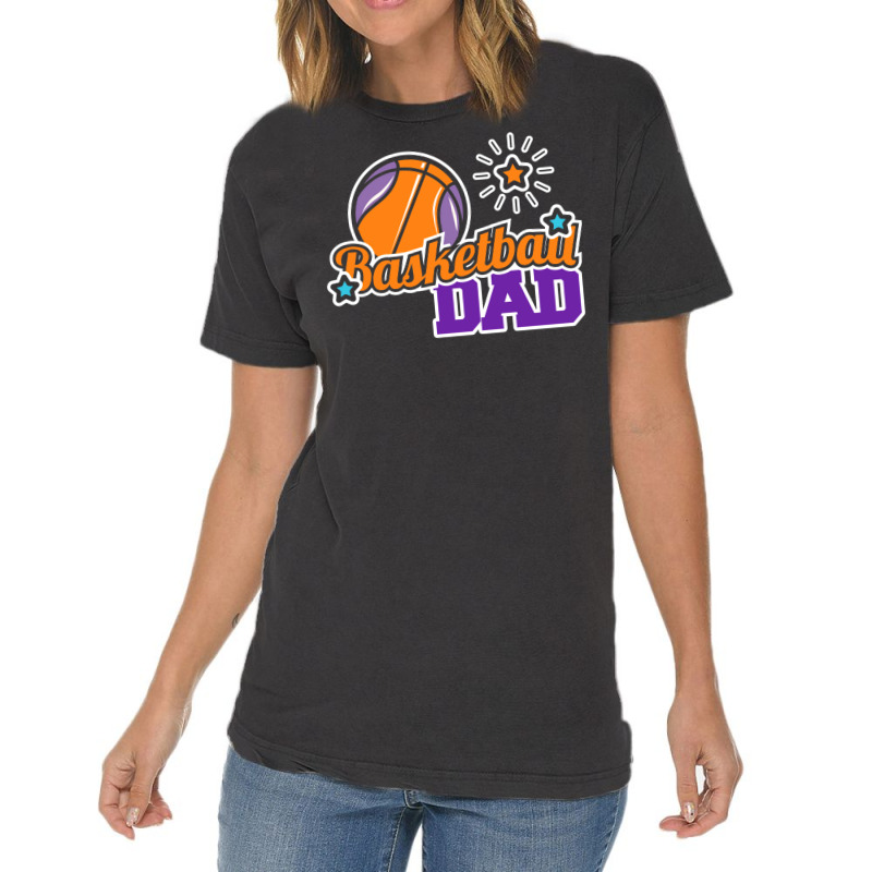 Basketball Dad Vintage T-Shirt by gemasteksl | Artistshot