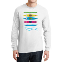 Ocean Boating Boat Pontoon Lake Summ Long Sleeve Shirts | Artistshot