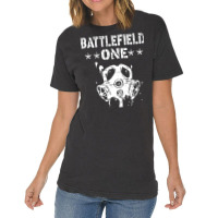 Battlefield One Gas Mask Vintage T-shirt | Artistshot