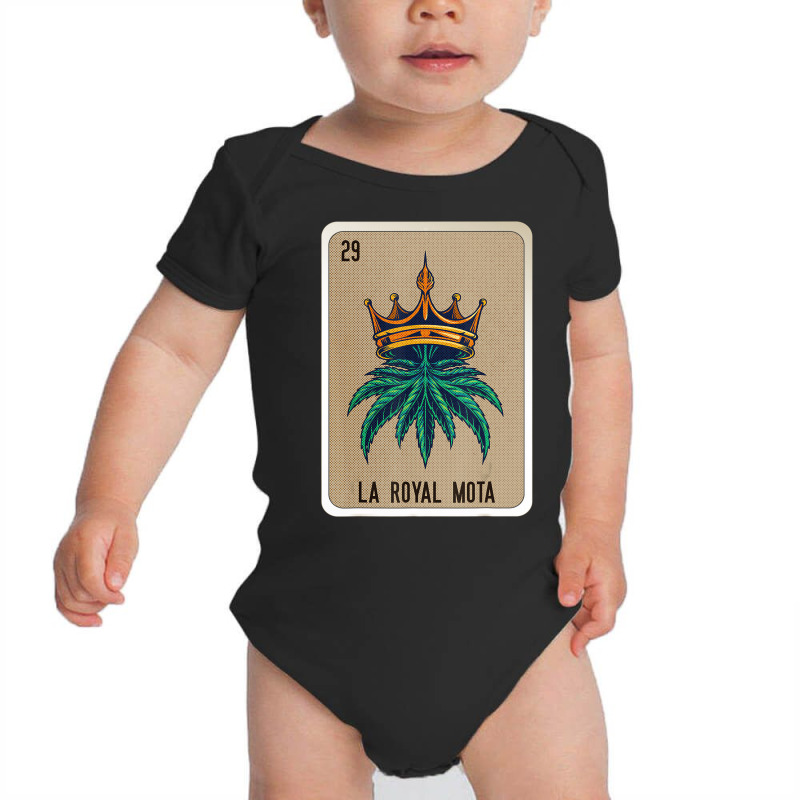 La Royal Mota Mexican Slang Lottery Bingo Cards T Baby Bodysuit by kranendon | Artistshot