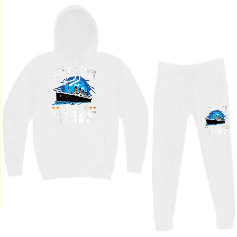 Boys Who Just Love The Rms Titanic T Shirt Hoodie & Jogger Set | Artistshot