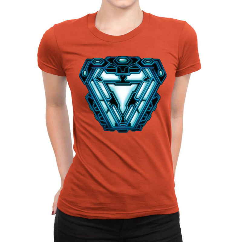 Arc Reactor Ladies Fitted T-Shirt by jusipnajlip | Artistshot