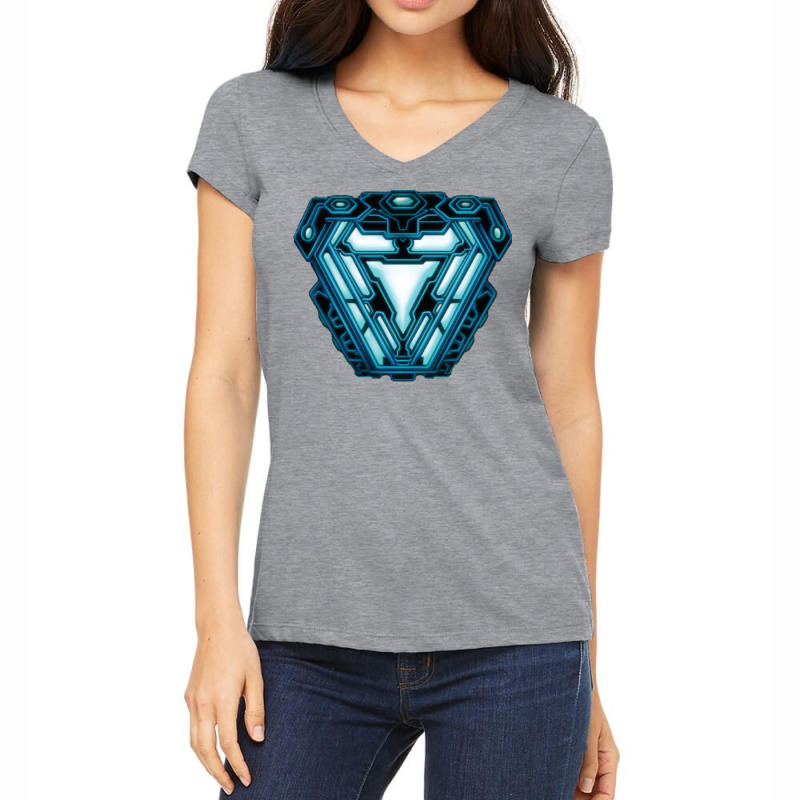 Arc Reactor Women's V-Neck T-Shirt by jusipnajlip | Artistshot