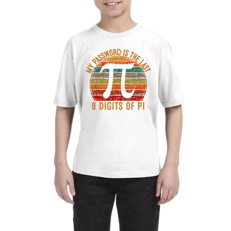 My Password Is The Last 8 Digits Of Pi Gifts Math Youth Tee by mheny | Artistshot